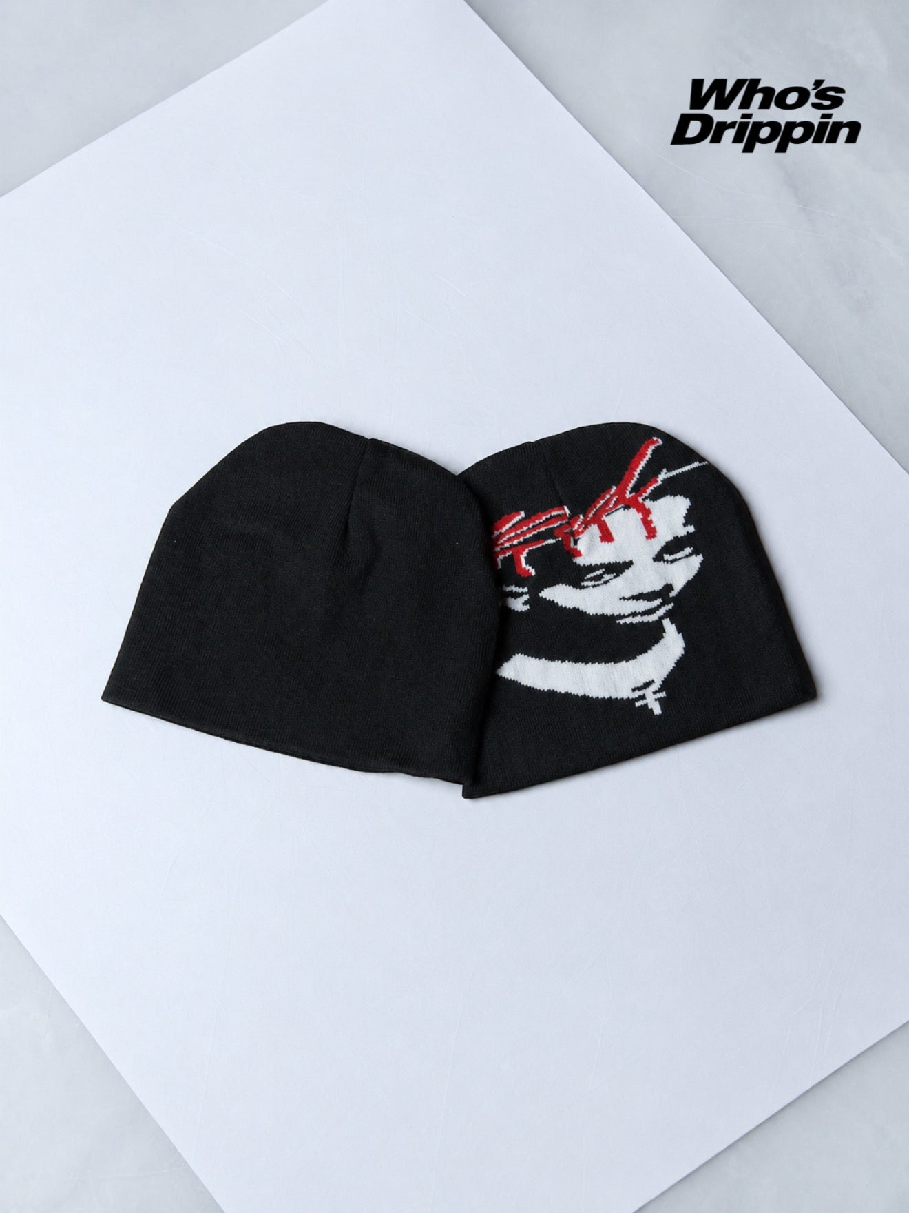 RED Beanie - Y2K beanie