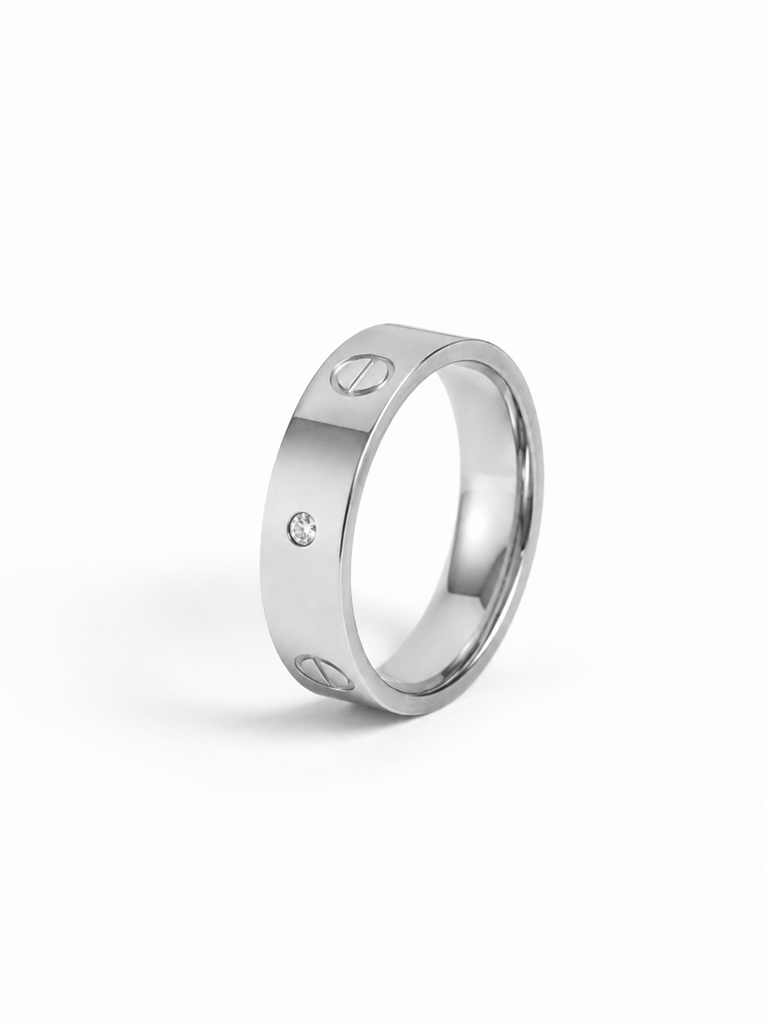 Screw Stone Ring
