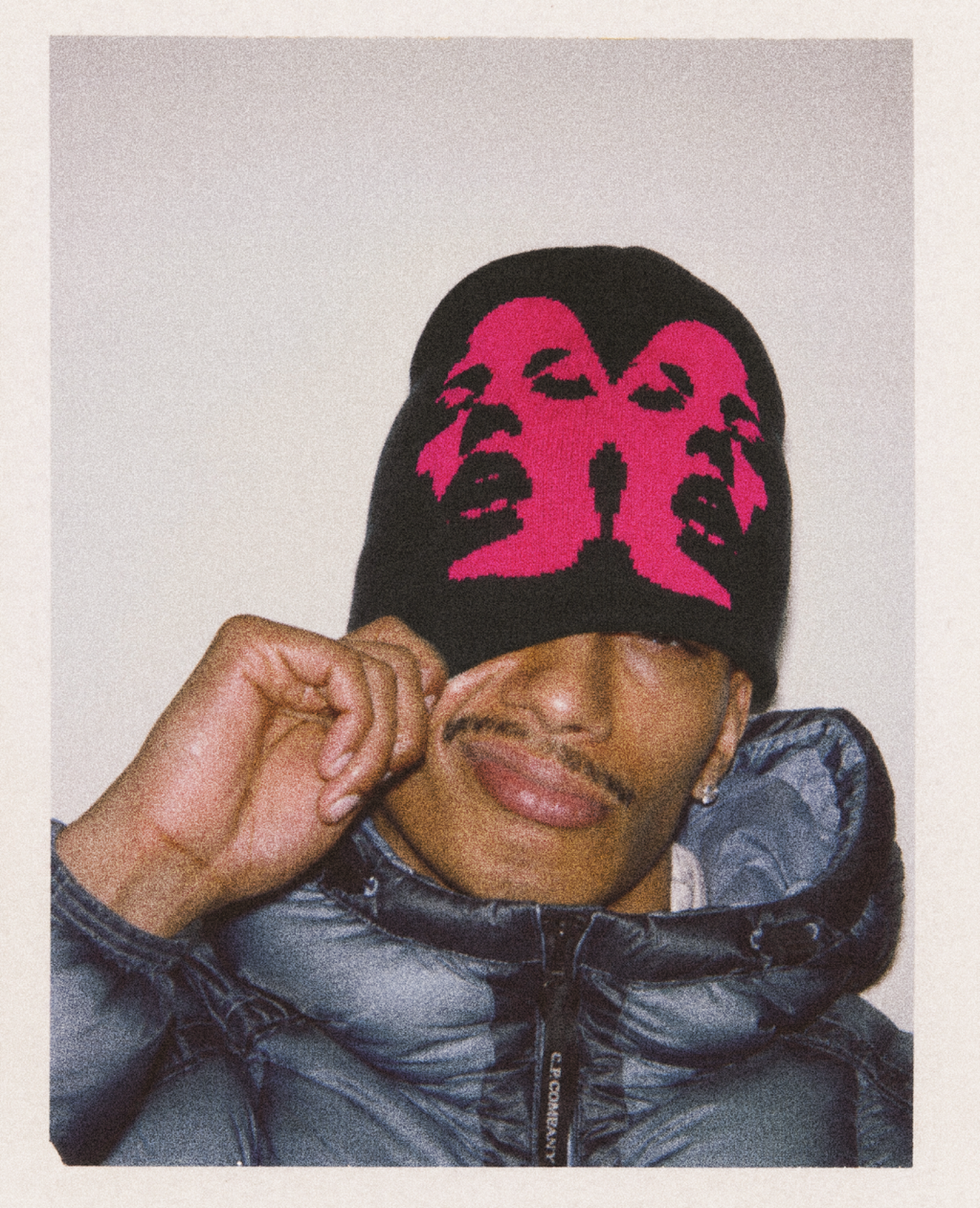 PINK FACE Beanie