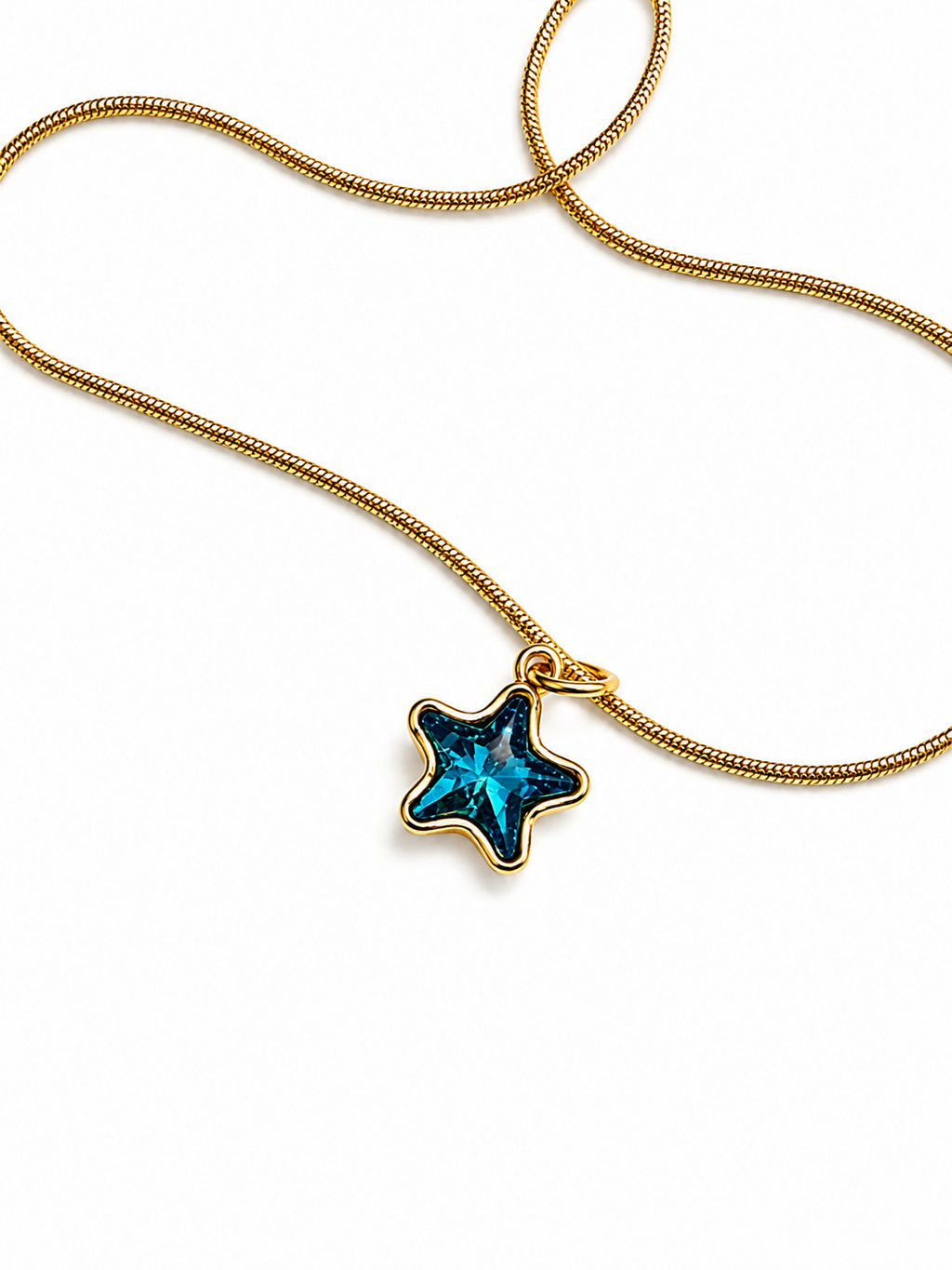 Blue Star Necklace