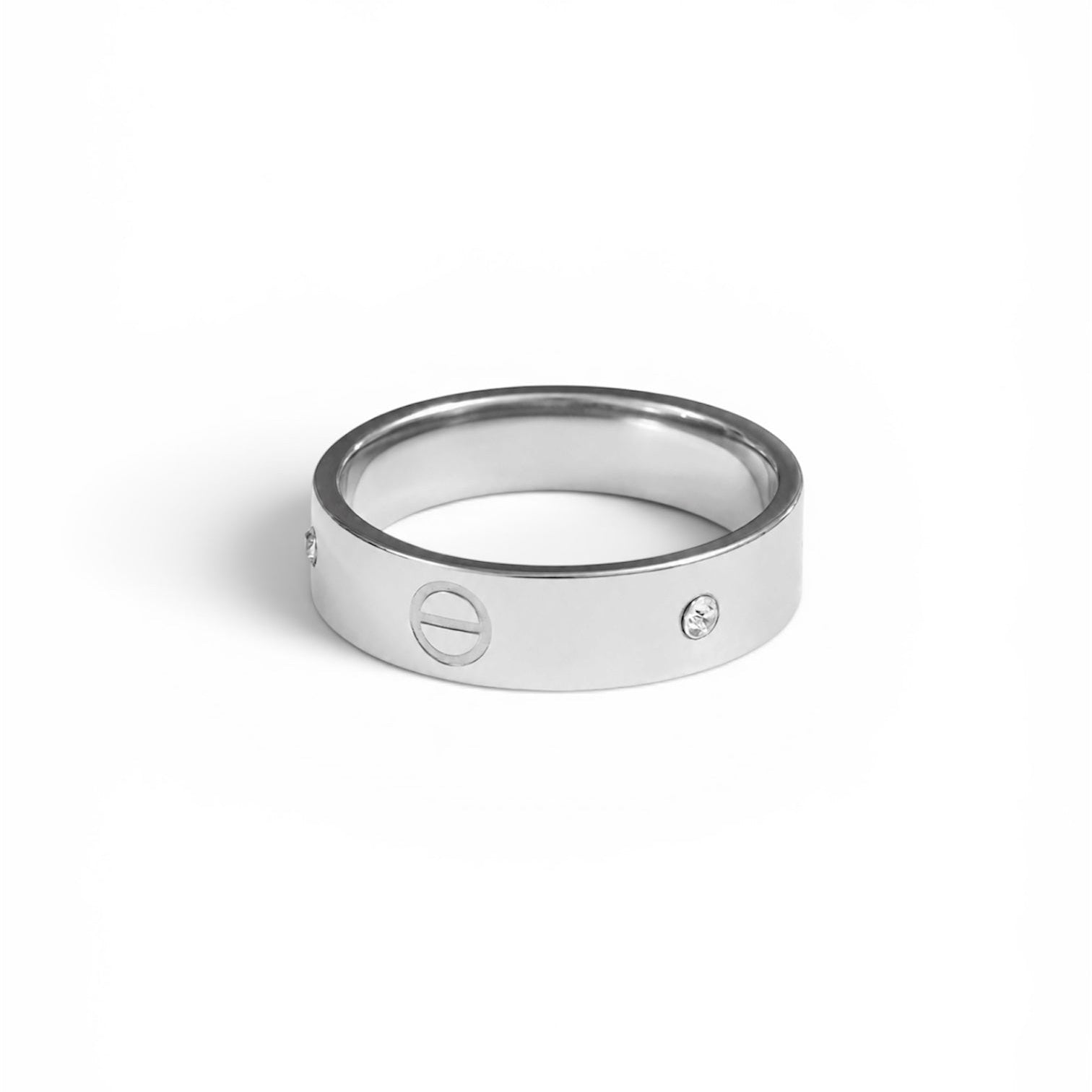Screw Stone Ring