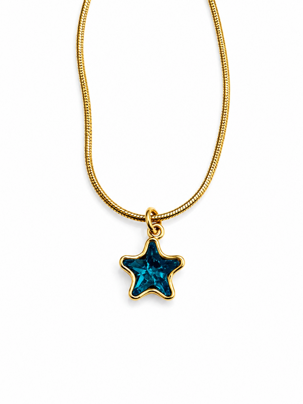 Blue Star Necklace