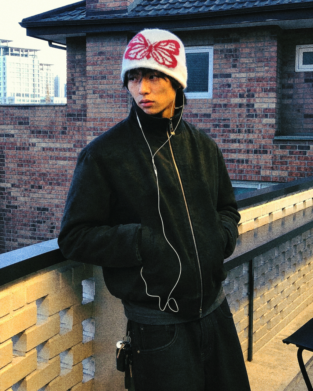 RED BUTTERFLY Beanie