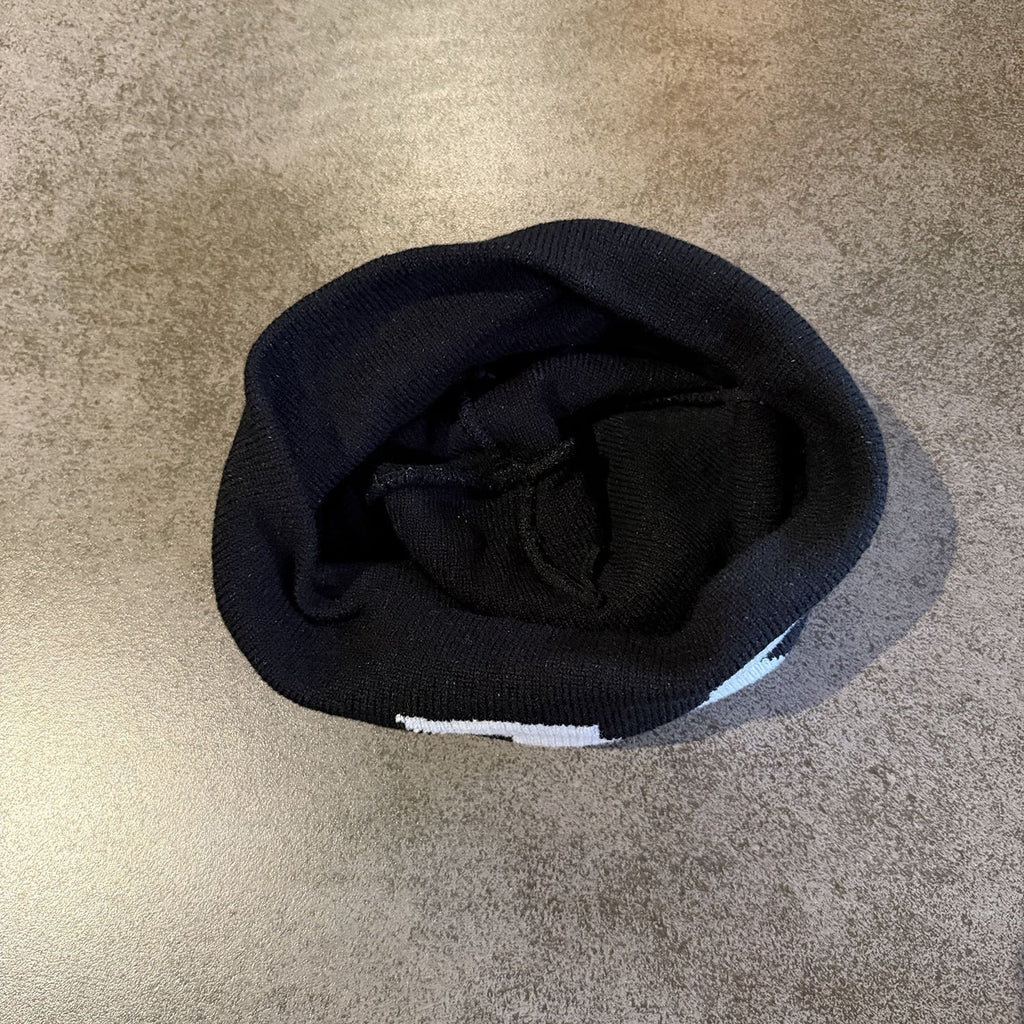 BLACK & WHITE FACE Beanie